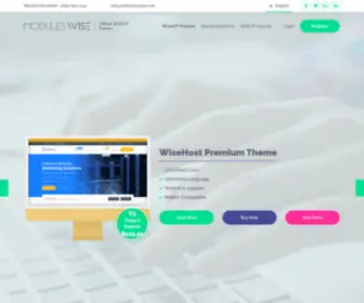 Moduleswise.com(WISECP Theme & Module) Screenshot
