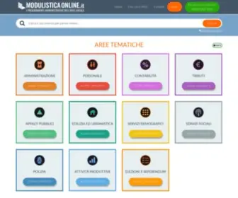 Modulisticaonline.it(Modulistica online) Screenshot