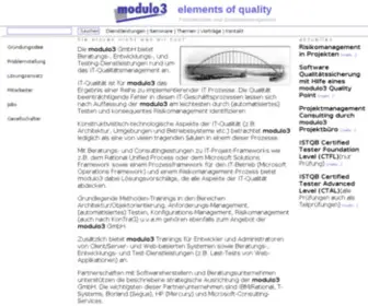 Modulo3.de(Modulo3 GmbH) Screenshot