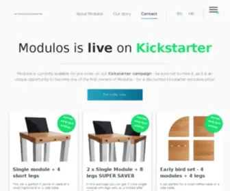 Modulosdesk.com(Modulos Furniture Systems) Screenshot