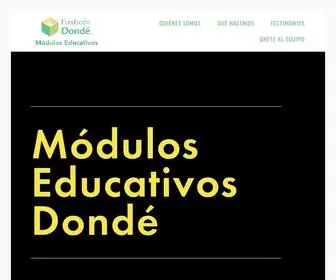 Modulosdonde.org(MÓDULOS) Screenshot