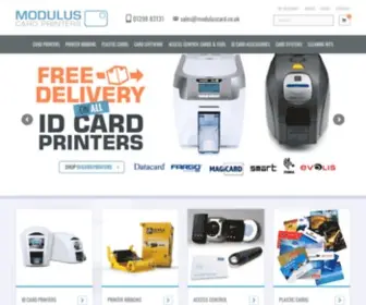 Moduluscardprinters.co.uk(Provider of Card Printers) Screenshot