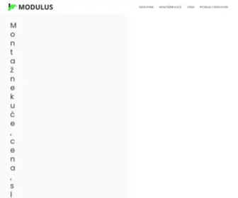 Moduluskuce.com(Montažni) Screenshot