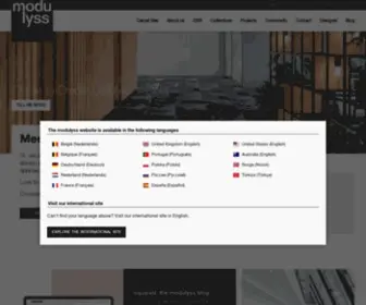 Modulyss.com(Homepage) Screenshot