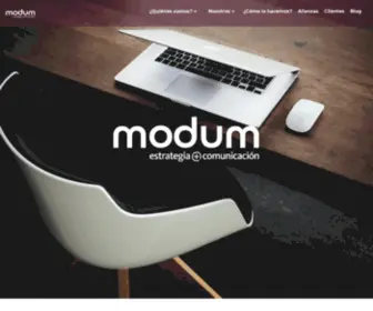 Modum.com.co(Comunicación) Screenshot