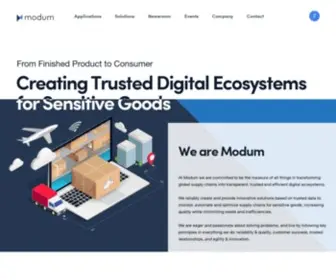 Modum.io(From Finished Product to Consumer) Screenshot