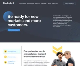 Modus.com(Global eCommerce & Supply Chain Management) Screenshot