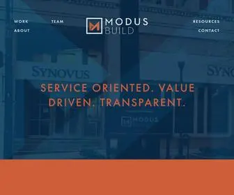 Modusbuildllc.com(Modus Build) Screenshot