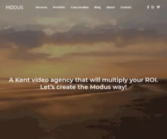 Modusfilm.com(Modus Film Video Company) Screenshot