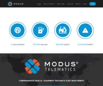 Modusgo.com(Insurance Telematics and Fleet Tracking Solutions) Screenshot