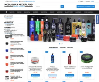 Moduswax.com(Modus Haarwax Nederland) Screenshot