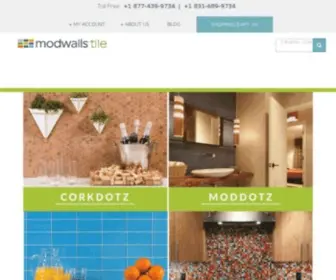 Modwalls.com(Mid-Century & Modern Tile) Screenshot