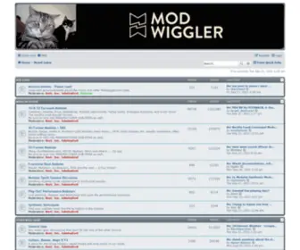 Modwiggler.com(MODWIGGLER) Screenshot