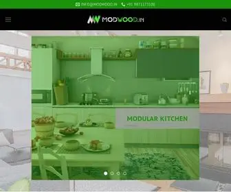 Modwood.in(Modular Kitchen) Screenshot