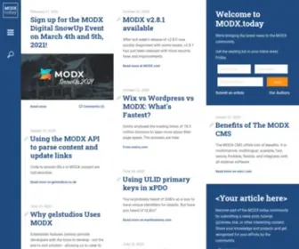 Modx.today(Your daily() Screenshot