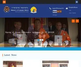 Moea.gov.bt(Tengye Lhenkhag) Screenshot