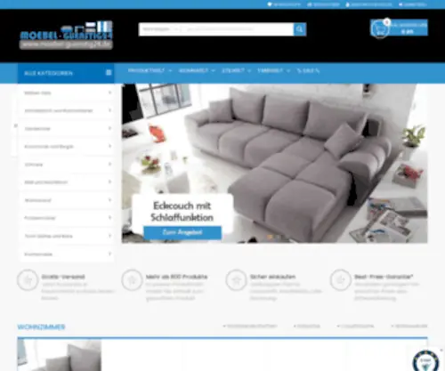 Moebel-Guenstig24.de(Günstige Möbel online kaufen) Screenshot