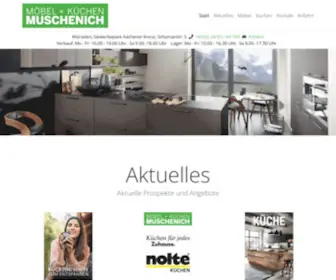 Moebel-Muschenich.de(Möbel+ Küchen Muschenich) Screenshot