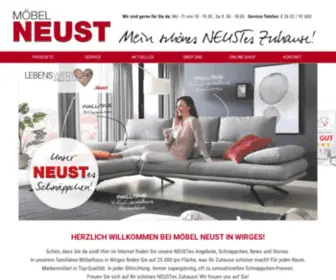 Moebel-Neust.de(Moebel-Neust aus Wirges) Screenshot