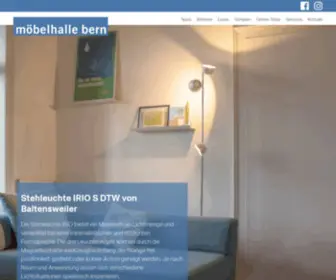 Moebelhallebern.ch(Möbelhalle Bern AG) Screenshot