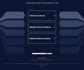 Moebelhandel-Muensterland.de(Handel mit außergewöhnlichen Möbel und Accessoires im Münsterland) Screenshot