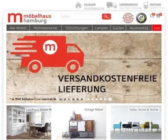 Moebelhaushamburg.de(Online Shop für Möbel) Screenshot