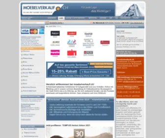 Moebelverkauf.ch(BICO, roviva, happy, TEMPUR) Screenshot