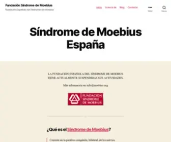 Moebius.org(Fundación Síndrome de Moebius) Screenshot