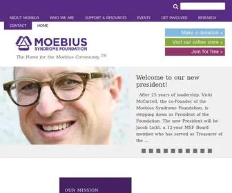 Moebiussyndrome.org(Moebius Syndrome FoundationMoebius Syndrome Foundation) Screenshot