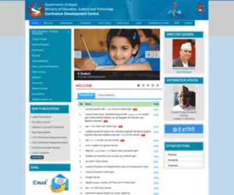 MoeCDc.gov.np(Curriculum Development Centre) Screenshot