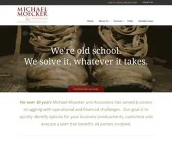 Moecker.com(Michael Moecker & Associates) Screenshot