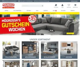 Moegrossa.de(Möbel kaufen bei MÖGROSSA) Screenshot