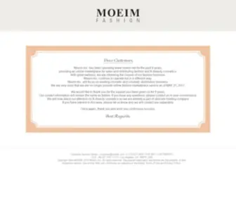 Moeim.net(Fashion) Screenshot