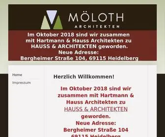 Moeloth.de(Vom Einfamilienhaus bis zu Industriegebäuden) Screenshot