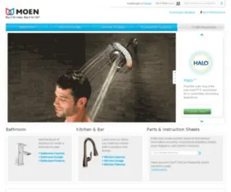 Moen.co.in(About Moen) Screenshot