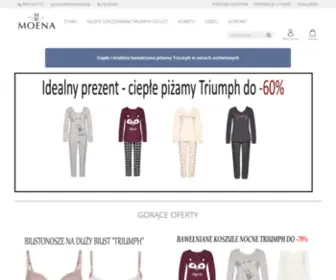 Moenasklep.pl(Moena outlet) Screenshot