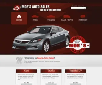 Moesautosalesnow.com(A Moe's Auto Sales) Screenshot