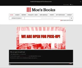 Moesbooks.com(Moe's Books) Screenshot