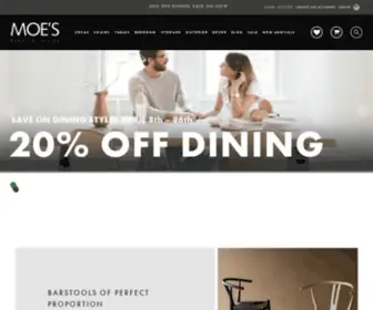 Moeshome.com(Buy Dining Room Sets & Modern Furniture) Screenshot