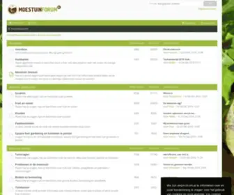 Moestuinforum.nl(Moestuin Forum) Screenshot