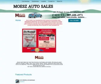 Moeszautosales.com(Moesz auto sales) Screenshot