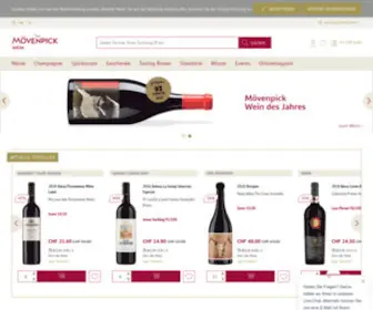 Moevenpick-Wein.com(Unser Wein) Screenshot