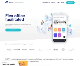 Moffi.io(Outil de réservation d'espaces de travail) Screenshot
