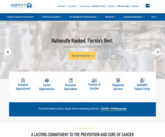 Moffitt.org(Cancer Treatment & Research) Screenshot