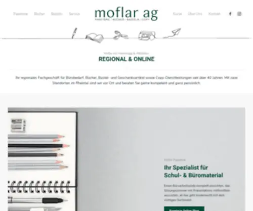 Moflar.ch(Papeterie) Screenshot