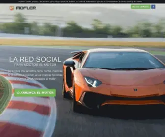 Mofler.com(La red social del motor) Screenshot