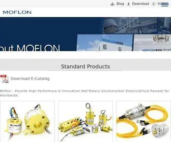 Moflon.com(Slip Rings & Rotary Unions) Screenshot