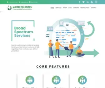 Moftak.com(Moftak Solutions) Screenshot