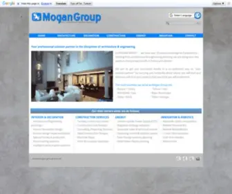 Mogangroup.com(Engineering, Architecture, Energy, Construction) Screenshot