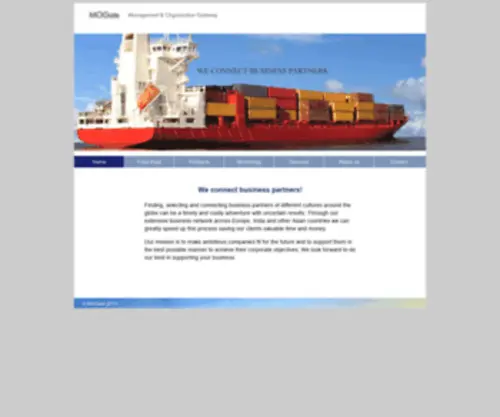 Mogate.com(Your Partner for Commodities Business) Screenshot